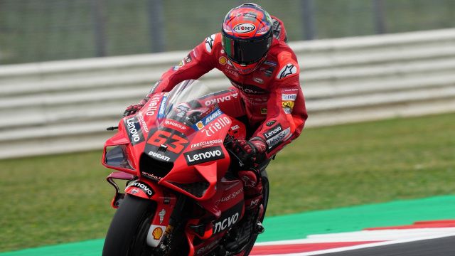 MotoGP, test a Misano: Bagnaia è ancora il più veloce