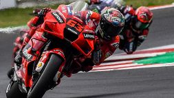 MotoGP, vince ancora la Ducati con Bagnaia. Misano omaggia Rossi