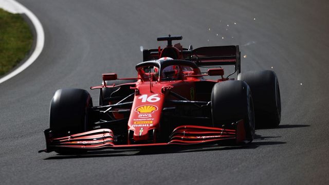 first free practice halved, good for Ferrari