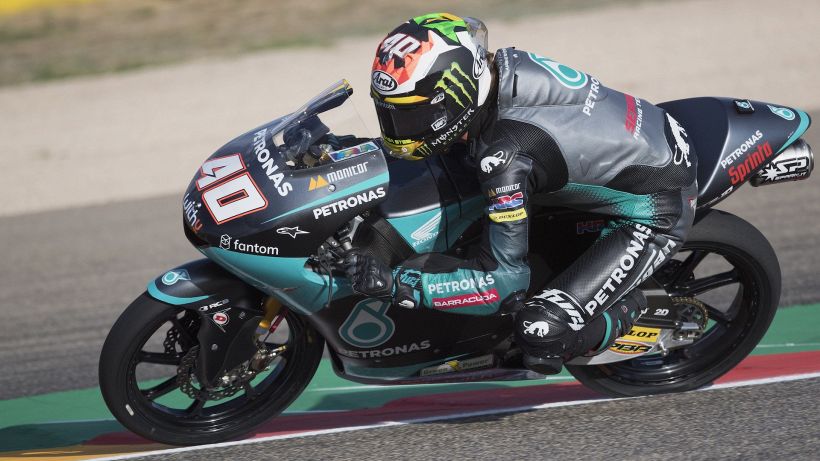 GP Aragona Moto3, Darryn Binder in pole