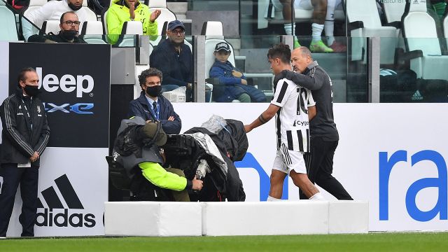 Problema muscolare per Dybala:  infortunio in Juventus-Sampdoria