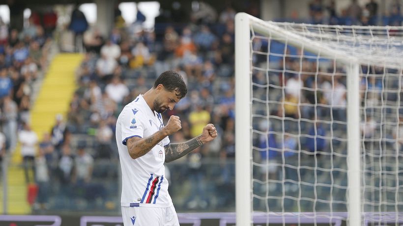 Caputo abbatte l'Empoli con una doppietta, la Sampdoria vince 3-0