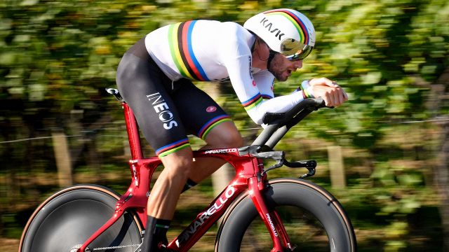 Mondiali ciclismo: Filippo Ganna non farà la gara in linea