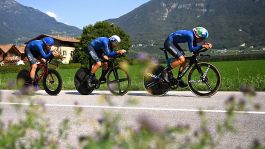 Ciclismo, Europei: subito oro per Filippo Ganna e la staffetta azzurra