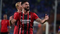 Il Milan ritrova Giroud: è tornato ad allenarsi coi compagni