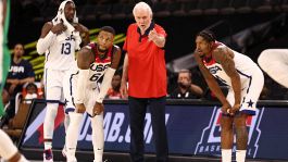 Basket: Gregg Popovich saluta Team USA