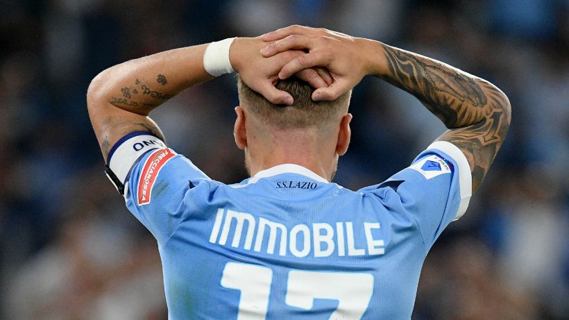 La Lazio perde Immobile: infortunio in Europa League