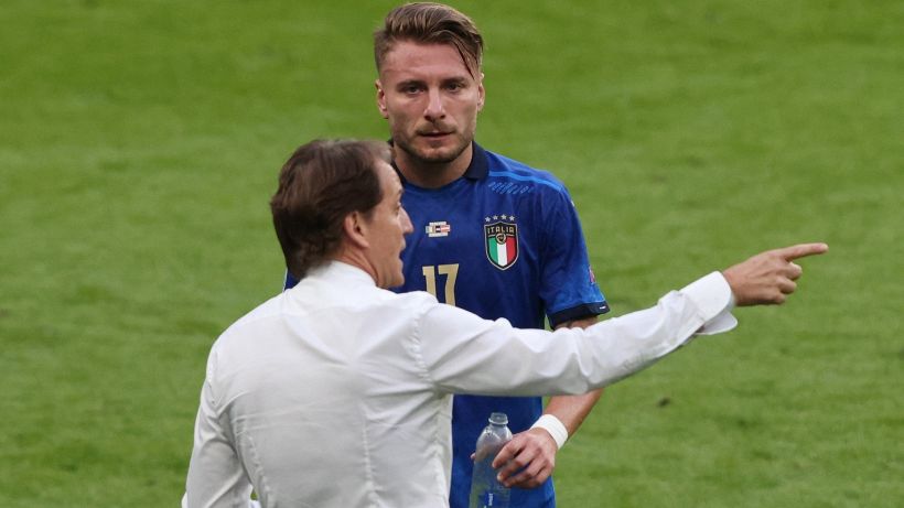 Italia, Roberto Mancini sbotta su Immobile e tira in ballo Balotelli