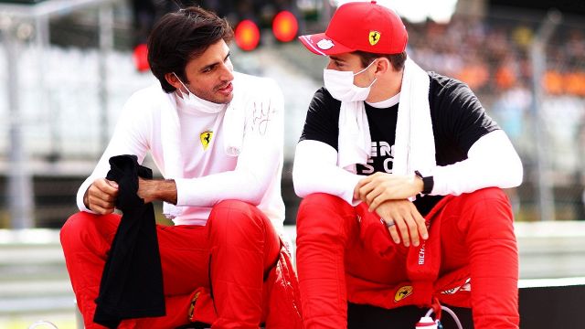 F1: Ferrari, umori opposti per Leclerc e Sainz: le loro parole