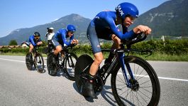 Mondiali Fiandre 2021, Staffetta Mista: l'Italia vince il bronzo, 1° la Germania