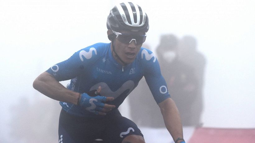 Vuelta Espana: Miguel Angel Lopez conquista l’Altu d’El Gamoniteiru, Roglic resta in rosso