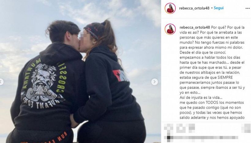 Dean Berta Vinales, la lettera di addio della sua fidanzata Rebecca