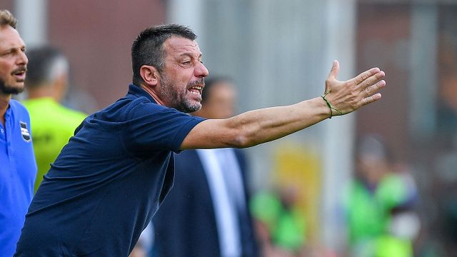 Sampdoria, D’Aversa vuole una reazione: “Juve appaiata a noi ma non sarà più semplice”