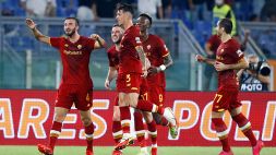 Roma tutto cuore: Sassuolo battuto al 91', è in testa alla Serie A