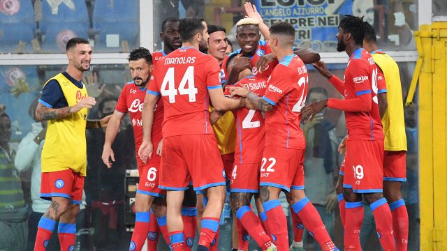 Sampdoria-Napoli 0-4: doppio Osimhen, le pagelle