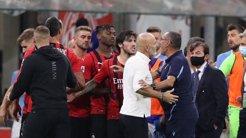 Milan-Lazio al veleno, Sarri espulso: retroscena su Ibrahimovic
