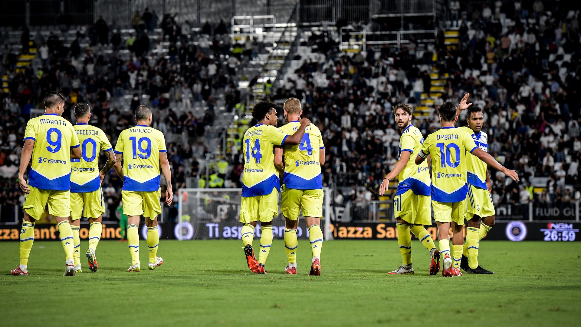 Serie A: Spezia-Juventus 2-3, le foto