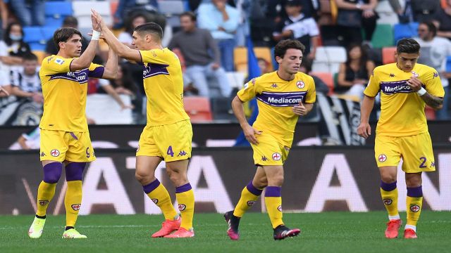 Serie A, Vlahovic su rigore: la Fiorentina vince 1-0 con l'Udinese