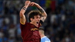 Lazio-Roma, Zaniolo replica ai tifosi con gestaccio: video lo inchioda