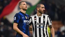 Inter-Juve, il mistero del pizzino a Bonucci: la mossa di Allegri