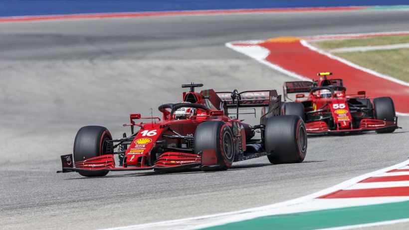 Ferrari: la soddisfazione di Leclerc, la rabbia di Sainz, l'ottimismo di Binotto