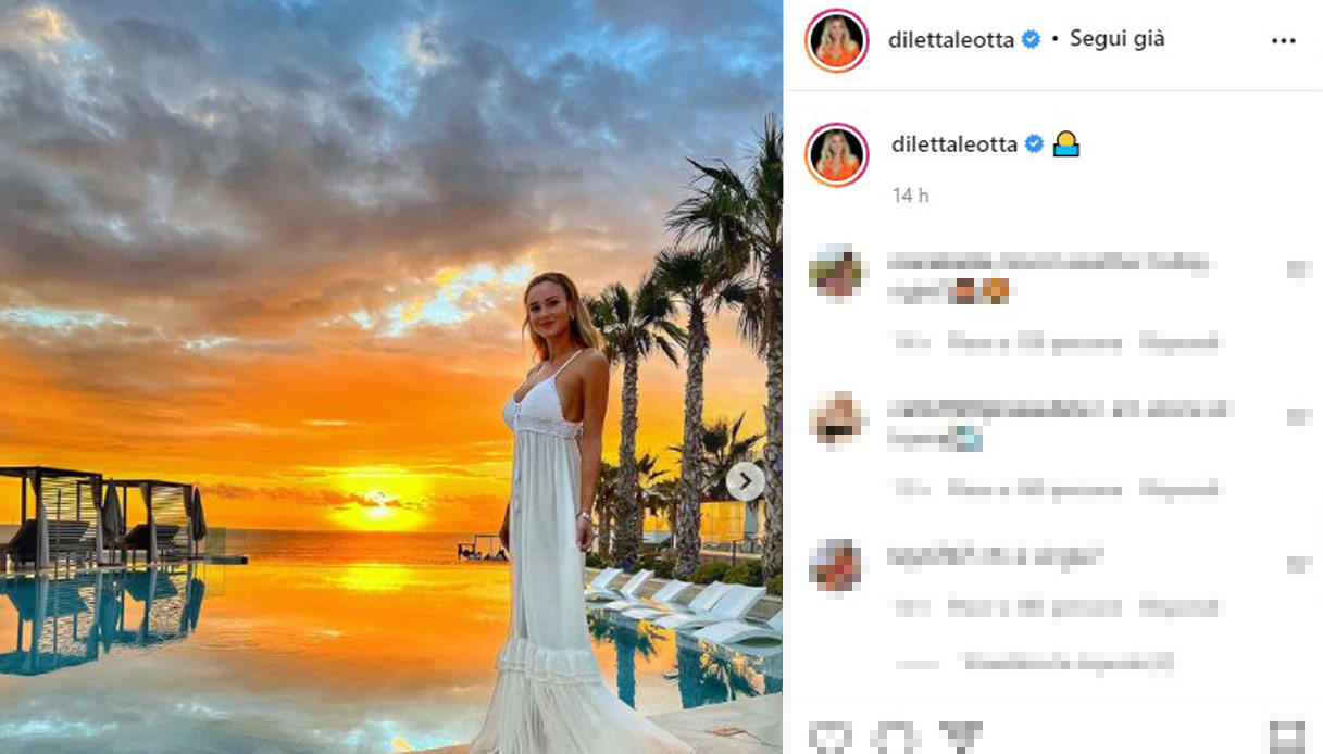 Diletta Leotta a Ibiza: la regina della serie A al centro del gossip