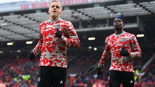 Manchester United, per van de Beek stagione già terminata