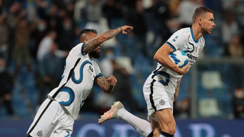 Sassuolo-Inter: Dzeko entra e segna dopo 33 secondi