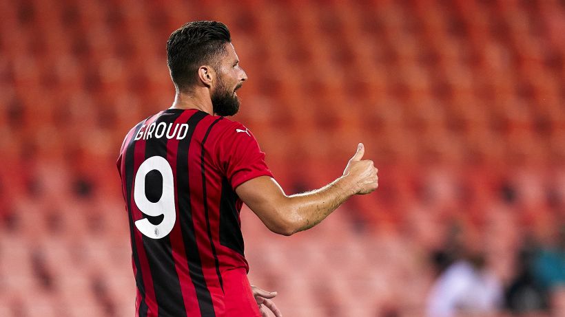 Verso Milan-Inter, Giroud: "Soddisfatto del mio inizio in rossonero"