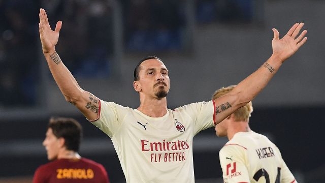 Zlatan Ibrahimovic silura la Roma: Milan sempre al comando