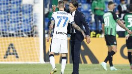Inter, Simone Inzaghi: "Sassuolo squadra forte, abbiamo meritato noi"