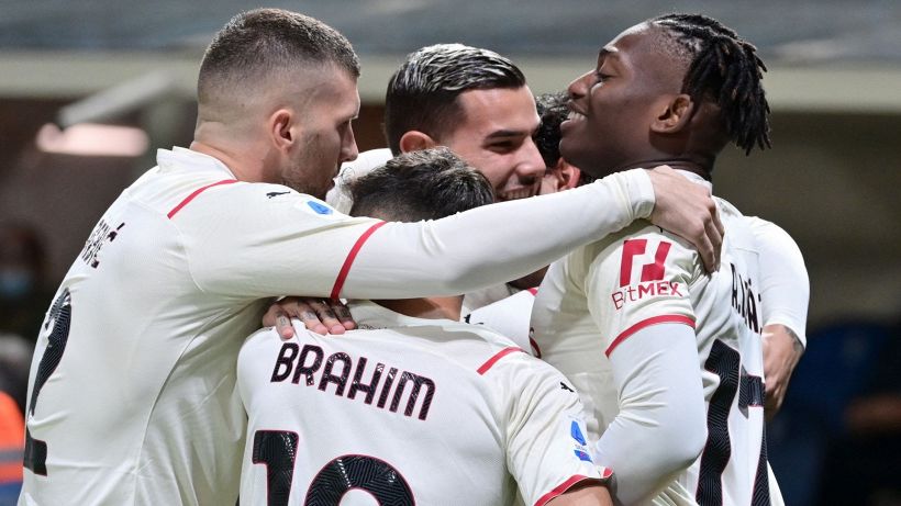 Serie A: il Milan impressiona, battuta l'Atalanta a Bergamo