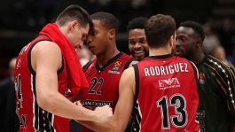 Eurolega, quinta vittoria di fila per l'Olimpia: ASVEL steso in volata