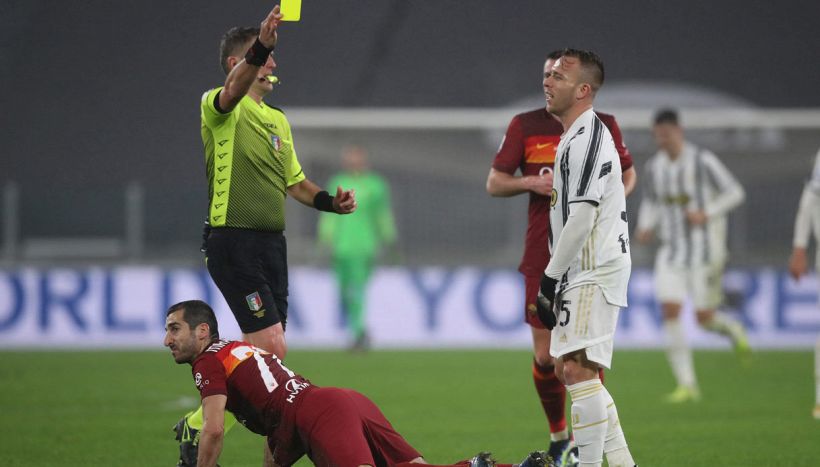 Juve-Roma, furia su Orsato: il mani di Mkhitaryan, gol da annullare?
