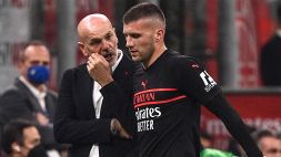 Infortunio per Rebic durante Milan-Verona: distorsione alla caviglia