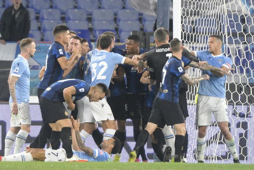Lazio-Inter, la ricostruzione della rissa e cosa rischiano i giocatori