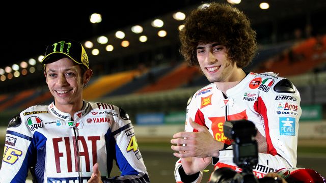 MotoGP, le commoventi parole di Rossi sul fratello e Simoncelli