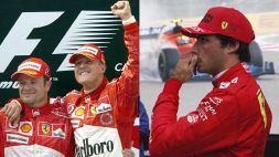 F1, Ferrari: gaffe Sainz su Schumacher e Barrichello, Carlos chiarisce