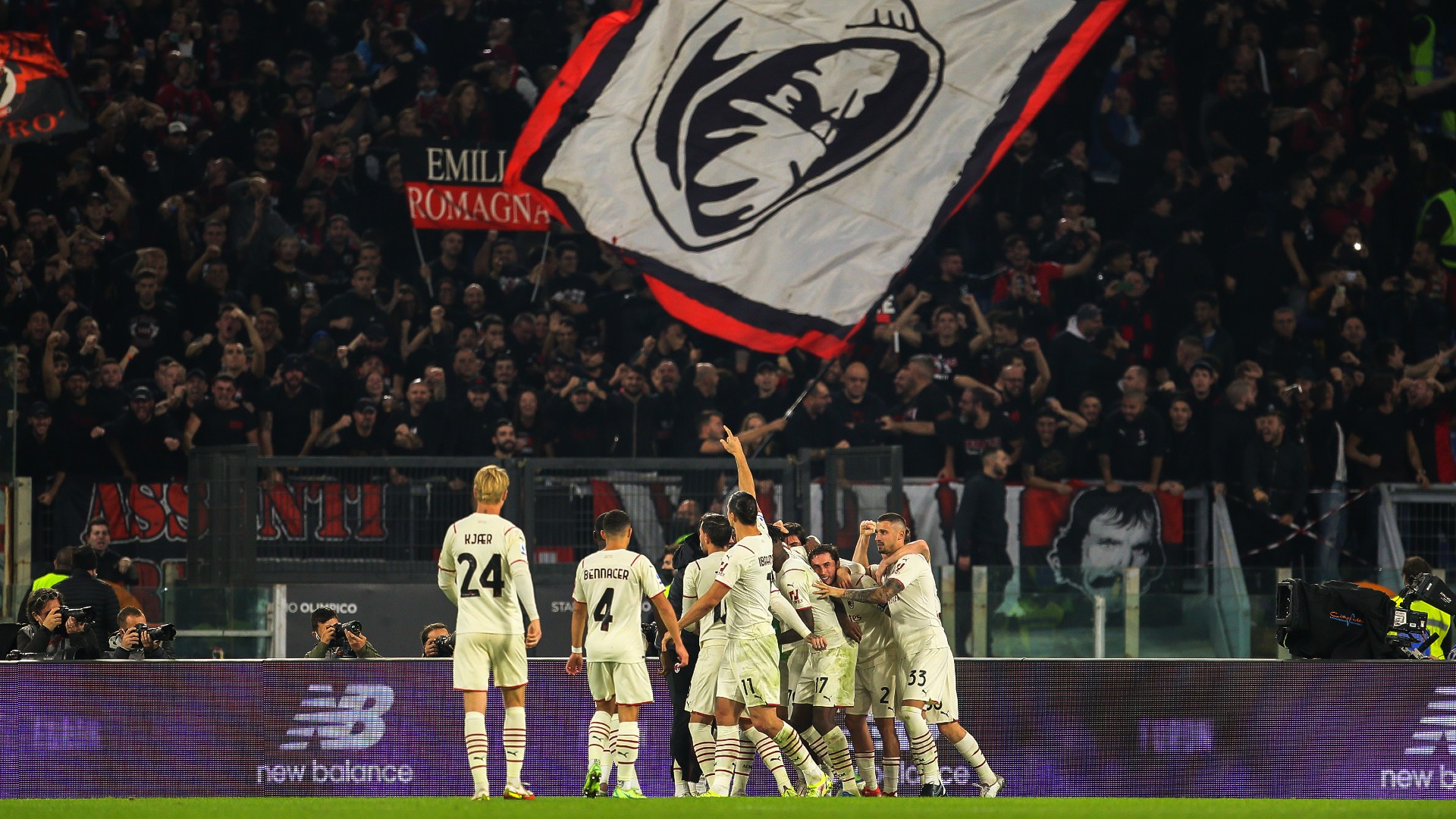 Serie A, Roma-Milan 1-2: le foto