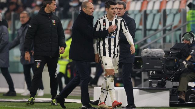Juventus, Max Allegri difende Morata dall'accanimento dei tifosi