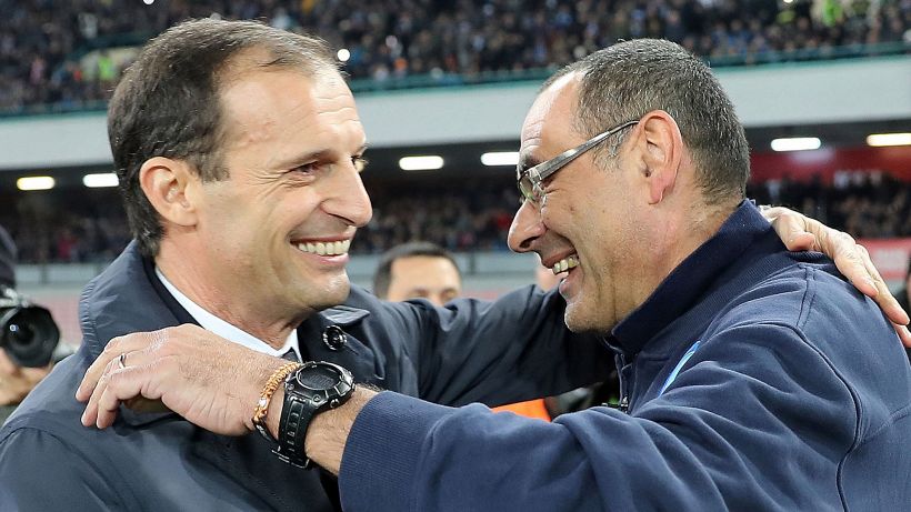Lazio-Juventus è Allegri-Sarri: la frecciata del tecnico bianconero