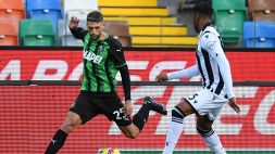 Serie A, Udinese-Sassuolo: le pagelle