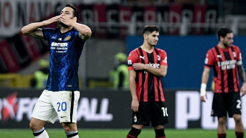 Milan-Inter, pari show: Calhanoglu al veleno, un autogol salva Pioli