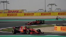 Ferrari, la pista del Qatar bella sorpresa per Sainz e Leclerc