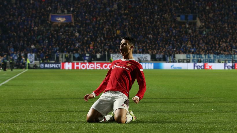 Atalanta-Manchester United, Cristiano Ronaldo: "Siamo stati fortunati"