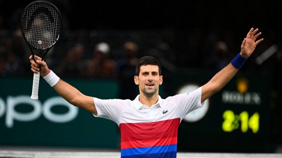 Masters 1000 Parigi-Bercy: vendetta Djokovic, Medvedev battuto in rimonta