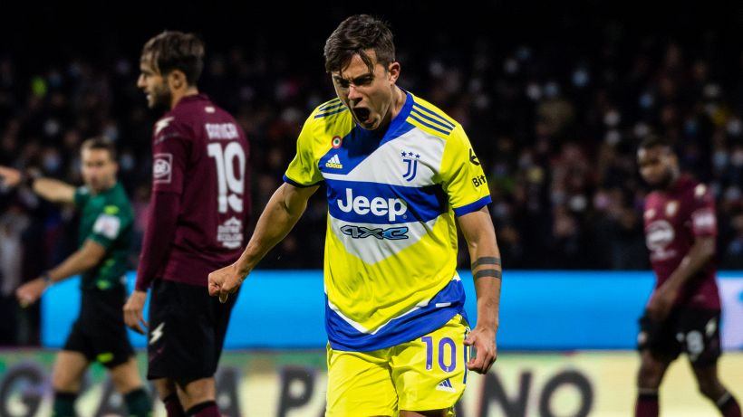 Dybala si prende la Juventus: a Salerno vittoria col brivido