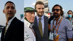 F1, Gp Qatar: da Pirlo a Beckham quante stelle del calcio a Losail