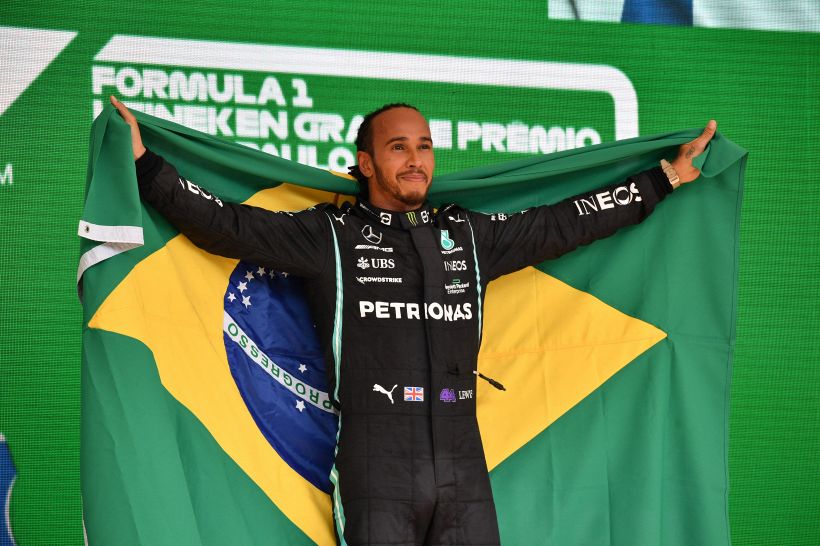 Gp Brasile: capolavoro di Hamilton. Ferrari lontano dal podio