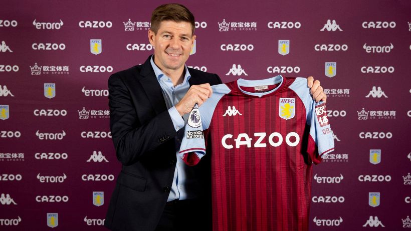 Steven Gerrard nuovo allenatore dell'Aston Villa: sostituirà Dean Smith